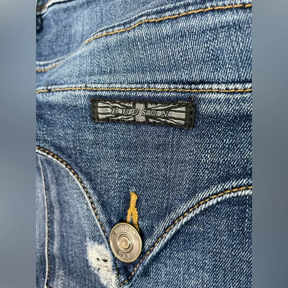 Hudson Collin Flap Skinny Jeans - Size 27, EUC - Picture 6 of 14